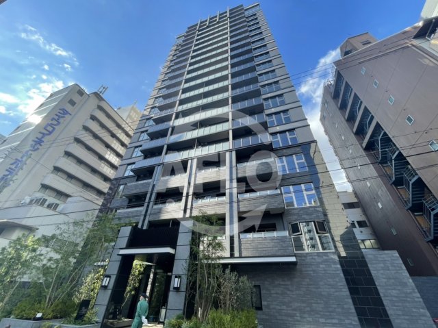 建物外観　プレサンスレジェンド大阪新町タワー　外観