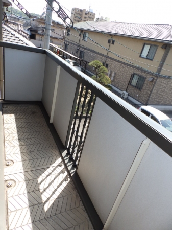バルコニー　バルコニー付きです