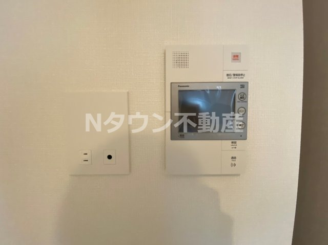 セキュリティ　モニター付きです