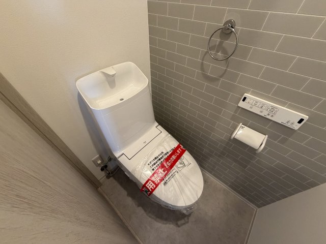 トイレ　ゆったりとした空間のトイレです