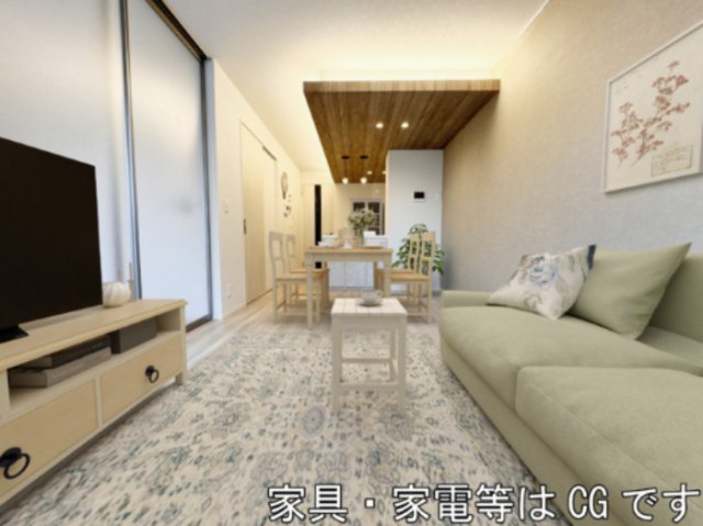 居室・リビング　現況優先。家具付きではありません。