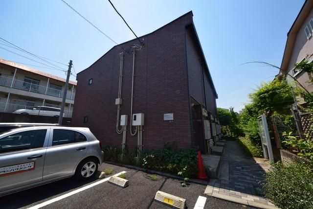 建物外観　2012年築・経済的な都市ガス