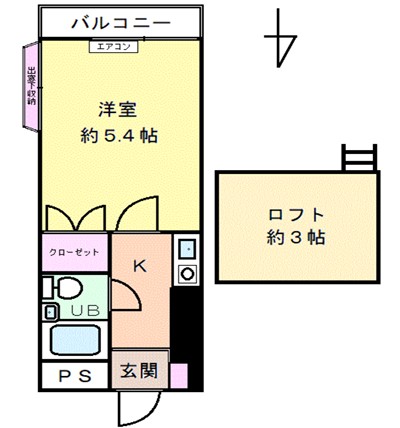 レジデンス北楠の間取り写真