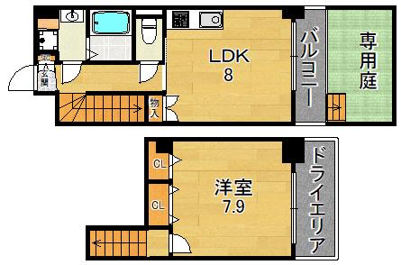 CITY SPIRE鶴見の間取り写真