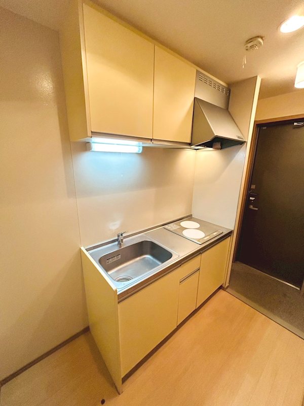キッチン　調理スペースもしっかりとれたシステムキッチン☆