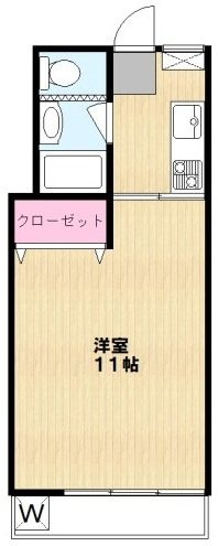 シャトレ明大前の間取り写真