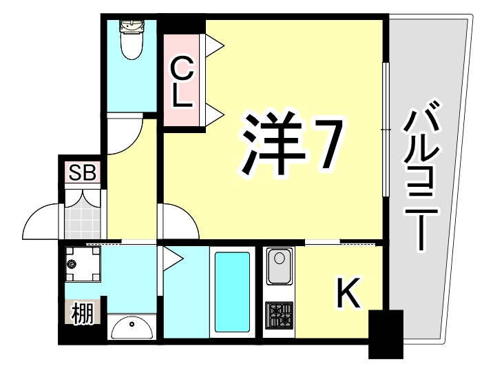アーバングリーン甲子園の間取り写真