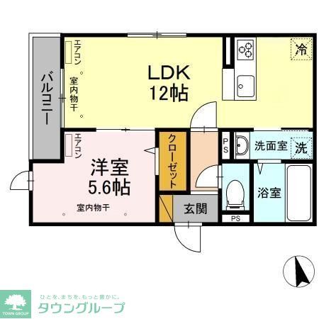 チェントラーレの間取り写真