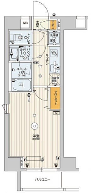 東京メトロ半蔵門線 押上駅 徒歩10分 8階建 築12年の間取り写真