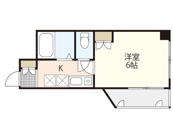 第６ガーデンの間取り