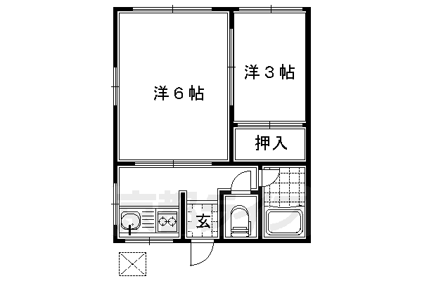 マンション暁の間取り