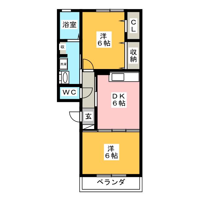 オッツ金屋元町の間取り