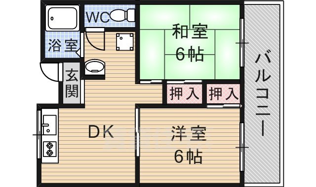 サンコーマンションの間取り