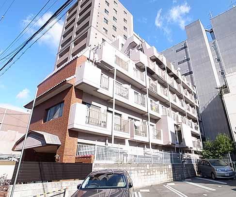 京都市下京区徳屋町のマンションの建物外観