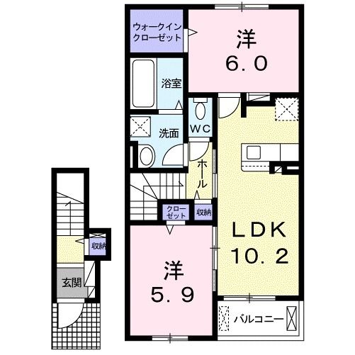 エスラルの間取り