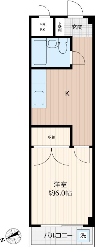 加藤マンションの間取り