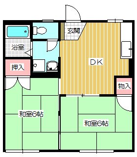 フレグランス瑞穂の間取り