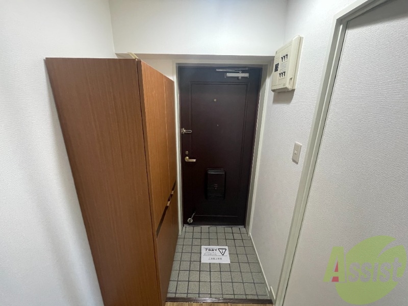 【芦屋市浜町のマンションの玄関】