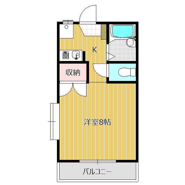 メゾン寿・の間取り