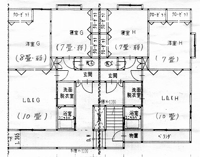 レジデンスＳＡＳＡＫＩの間取り