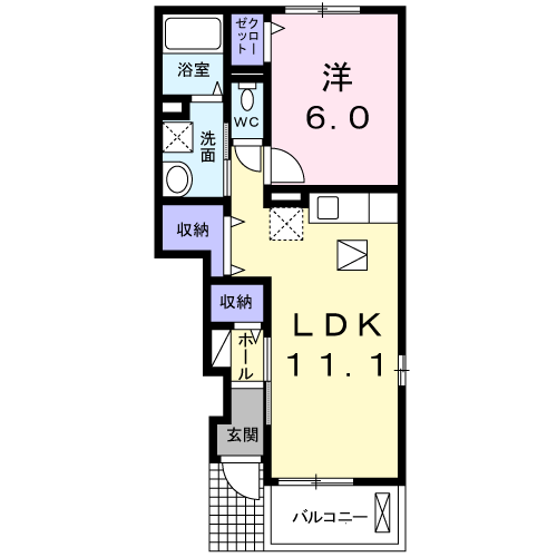 【Ｄｅｓｐｉｎａの間取り】