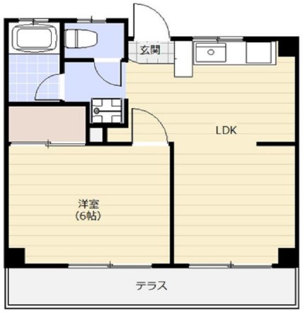 さいたま市北区奈良町のマンションの間取り