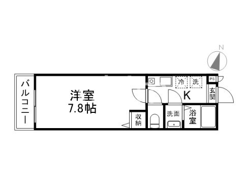 イーストコート東山の間取り