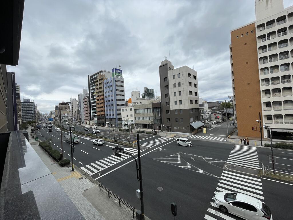 【大阪市天王寺区伶人町のマンションの眺望】