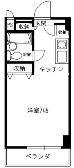 第７植村ビルの間取り