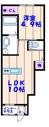 【インランドシーの間取り】