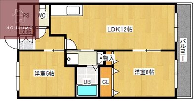 プレアール南亀井Iの間取り