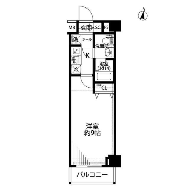 【大田区本羽田のマンションの間取り】