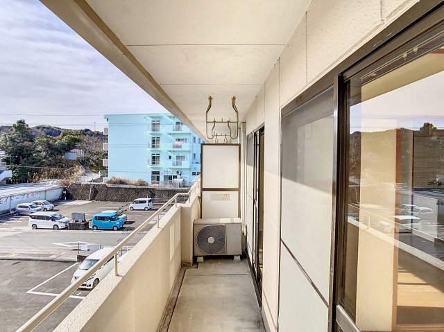 バルコニー　2025年1月撮影