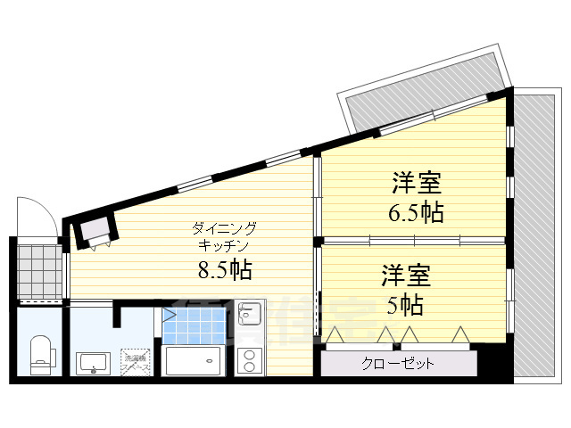 メゾン吹田泉町の間取り