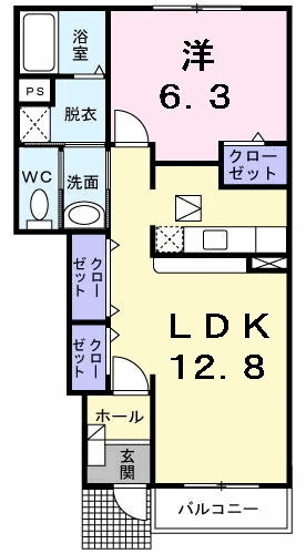 サンク　ユキーノの間取り