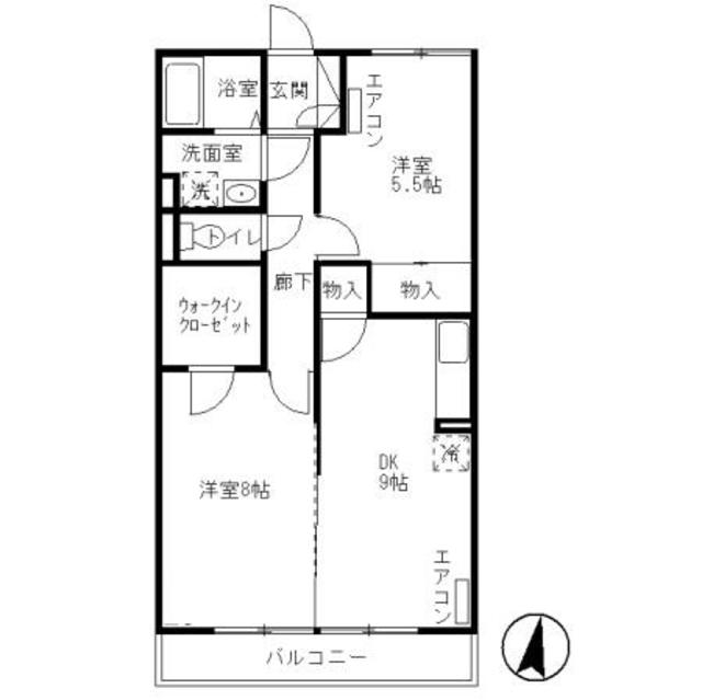 コンタード高松台の間取り