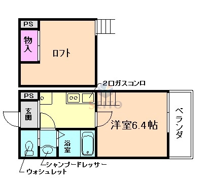 フォルトゥーナ曽根の間取り