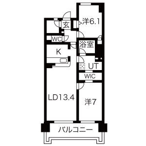 ファミリアーレ名駅の間取り