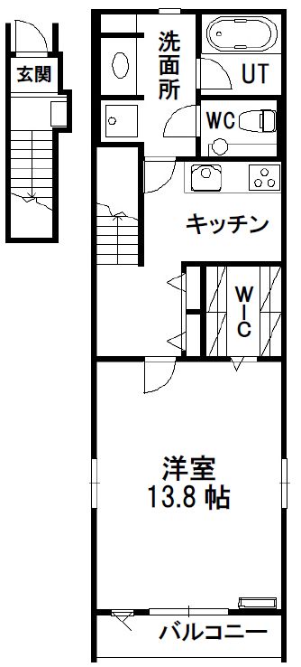 G&GレジデンシャルN19の間取り