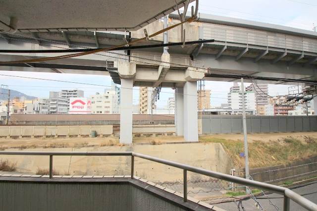 【広島市西区横川町のマンションの眺望】