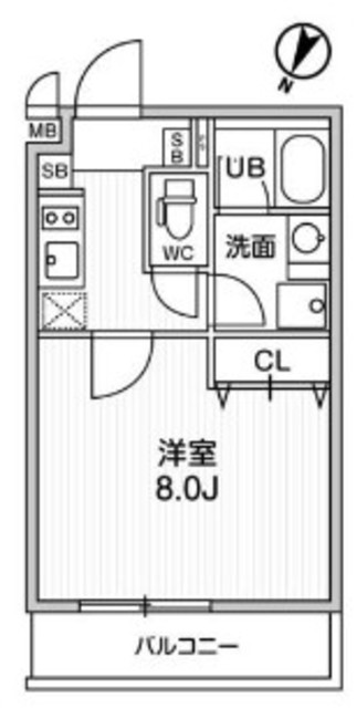 ＡＬＴＥＲＮＡ北品川の間取り