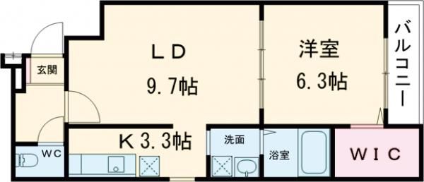 フジパレス堺石津川II番館の間取り