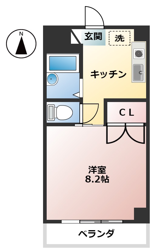 ブランシュ富士２の間取り