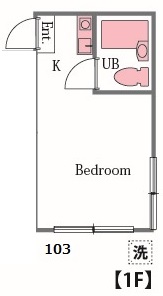 熊谷市本石のアパートの間取り