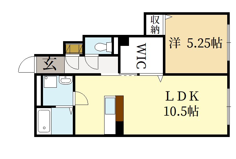 Belle Lead HIRAKIの間取り