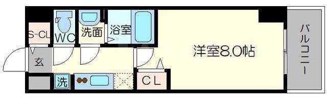 PHOENIX新大阪の間取り