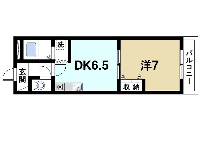 桜井市大字川合のマンションの間取り