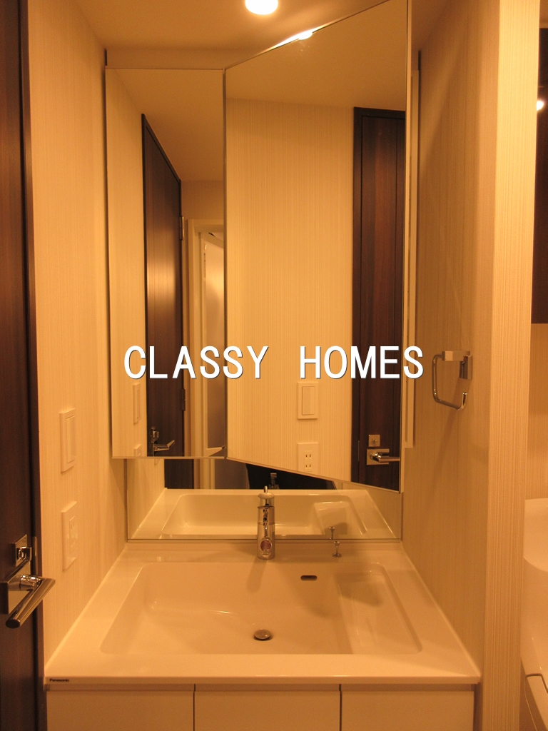 洗面設備　2019年竣工　シティタワー大井町：洗面台