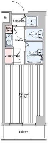 アミスタ小石川の間取り