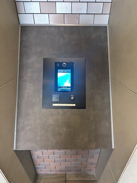 セキュリティ　タッチキーのモニター付オートロックセキュリティです